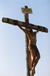 Jésus en croix Mel Gibson