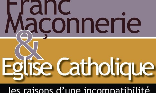 On ne peut être catholique et franc-maçon