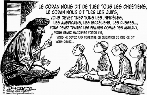 L’islam ou l’éducation à la haine