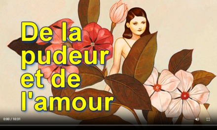De la pudeur et de l’amour