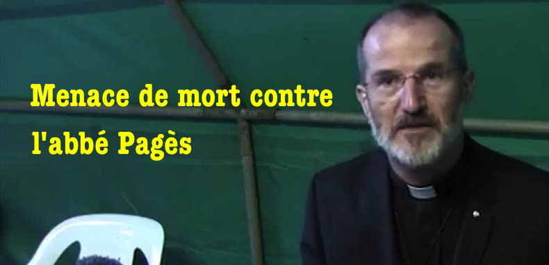 L’abbé Guy Pagès menacé de mort !