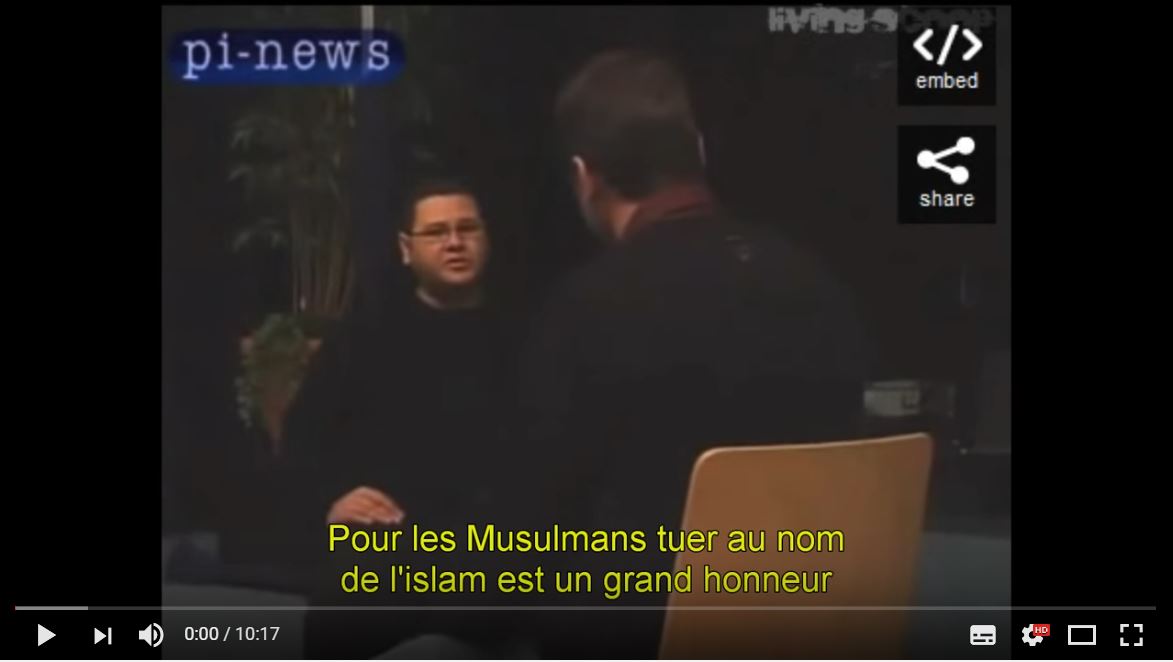 Témoignage d’un ex-musulman, Nassim Ben Imam