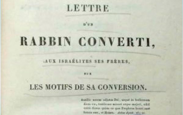 La conversion du Rabbin David Drach