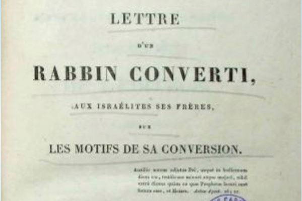 La conversion du Rabbin David Drach