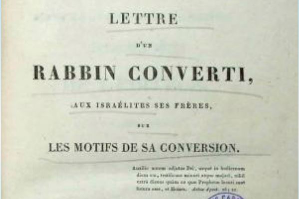 La conversion du Rabbin David Drach