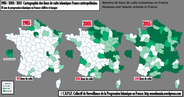 Chronique de l’islamisation de la France