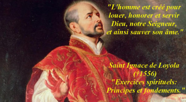 Les Exercices spirituels de saint Ignace de Loyola