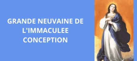 Neuvaine préparatoire à la fête de la nativité de la Vierge Marie, du 30 novembre au 8 décembre