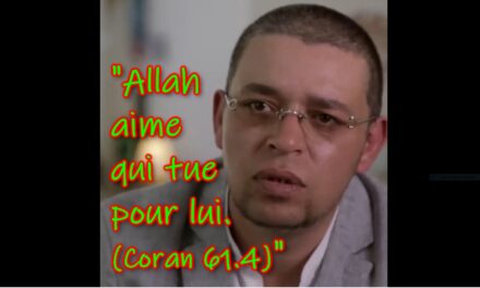 “Allah aime qui tue pour lui. (Coran 61.4)”