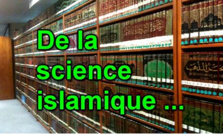 De la science islamique … pour sauver l’islam à tout prix !