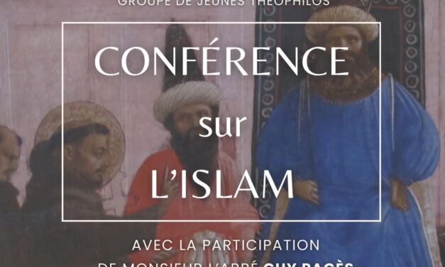 Conférence sur l’islam à Bordeaux le 8 octobre