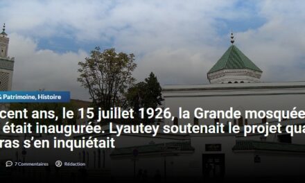 100° anniversaire de l’inauguration de la Grande mosquée de Paris