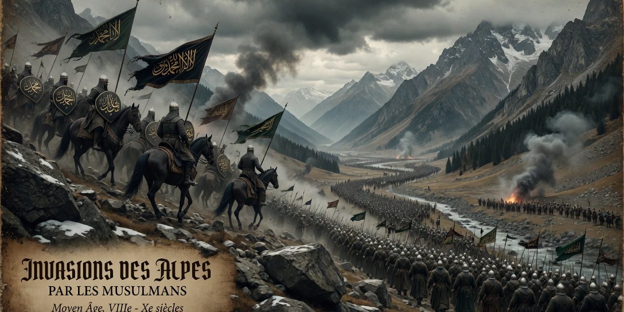 Invasions des Alpes par les musulmans