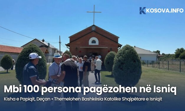 Cent musulmans baptisés au Kosovo ce dimanche 2 août !